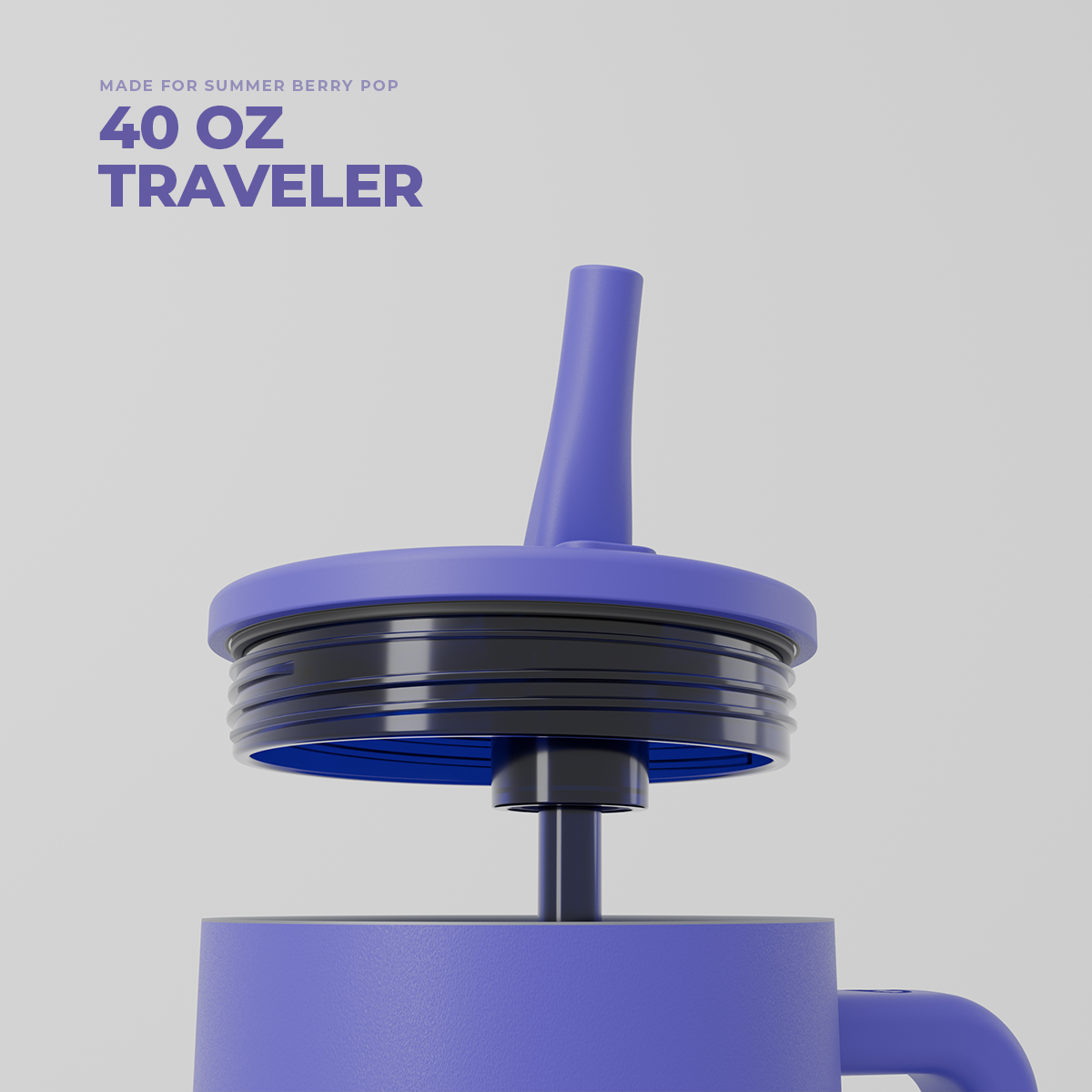 Berry Pop Removable Traveler Lid (40oz) - TRVL40-LemonLime-WPI-3_1